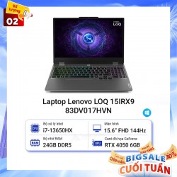 Laptop Lenovo LOQ 15IRX9 83DV017HVN