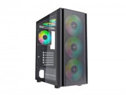 Vỏ case KENOO ESPORT EM700-3F E-ATX Đen