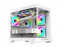Vỏ case KENOO ESPORT MK400 M-ATX Trắng