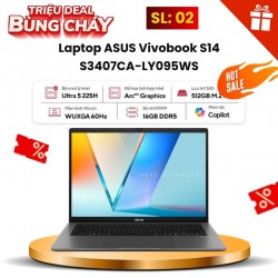 Laptop ASUS Vivobook S14 S3407CA-LY095WS