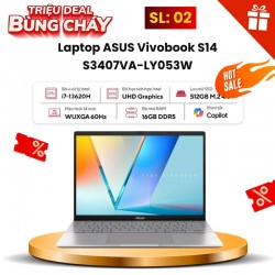 Laptop ASUS Vivobook S14 S3407VA-LY053W
