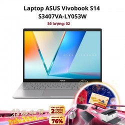 Laptop ASUS Vivobook S14 S3407VA-LY053W