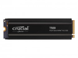 Ổ cứng SSD Crucial CT1000T500SSD5 T500 1TB PCIe Gen4 NVMe with heatsink
