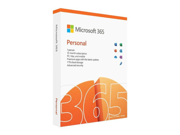 Phần mềm Microsoft M365 Personal English APAC Subscr 1YR Medialess-EP2-32409