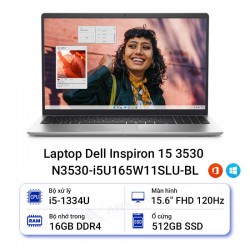 Laptop Dell Inspiron 15 3530 N3530-i5U165W11SLU-BL
