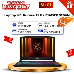Laptop MSI Katana 15 HX B14WFK 025VN