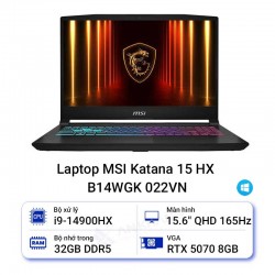 Laptop MSI Katana 15 HX B14WGK 022VN