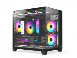 Vỏ case Huntkey S920 Storm Full View (Black)