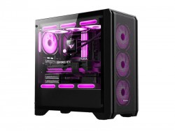 Vỏ case Huntkey GX750A Predator Black