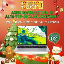 Laptop Acer Aspire Lite 16 AI AL16-71P-5674 NX.D4XSV.001