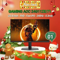 Màn hình Gaming AOC 24G11ZE/71 (23.8 inch - FHD - Fast IPS - 240Hz - 0.3ms)