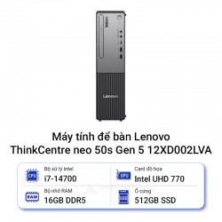 Máy tính để bàn Lenovo ThinkCentre neo 50s Gen 5 12XD002LVA