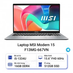 Laptop MSI Modern 15 F13MG-667VN