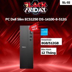 Máy tính để bàn Dell Slim ECS1250 DS-14100-8-512G