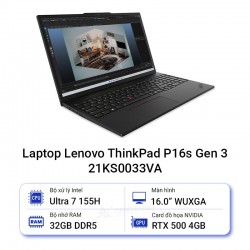 Laptop Lenovo ThinkPad P16s Gen 3 21KS0033VA