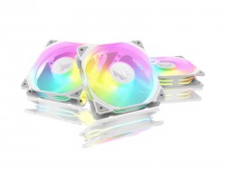 Bộ 3 quạt tản nhiệt đảo ngược ASUS TUF Gaming TR120 ARGB (Màu trắng)