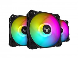 Bộ 3 quạt tản nhiệt  ASUS TUF Gaming TF120 ARGB (Màu đen)