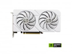 VGA ASUS Dual GeForce RTX 4070 SUPER EVO White 12GB GDDR6X (DUAL-RTX4070S-12G-EVO-WHITE)