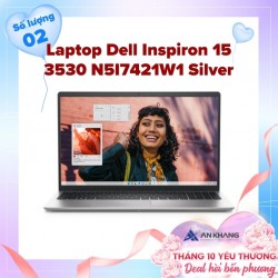 Laptop Dell Inspiron 15 3530 N5I7421W1 Silver