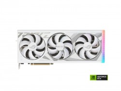 VGA ASUS ROG Strix GeForce RTX 4090 24GB GDDR6X White OC (ROG-STRIX-RTX4090-O24G-WHITE)