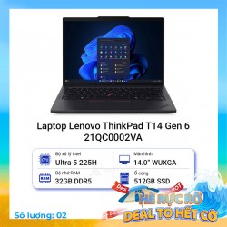 Laptop Lenovo ThinkPad T14 Gen 6 21QC0002VA
