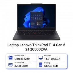 Laptop Lenovo ThinkPad T14 Gen 6 21QC0002VA