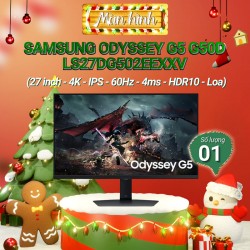 Màn hình gaming Samsung Odyssey G5 G50D LS27DG502EEXXV (27 inch - 2K - IPS - 180Hz - 1ms)