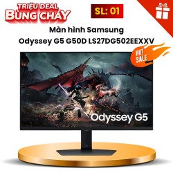 Màn hình gaming Samsung Odyssey G5 G50D LS27DG502EEXXV (27 inch - 2K - IPS - 180Hz - 1ms)