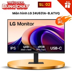 Màn hình LG 24U631A-B.ATVQ (23.8 inch - 2K - IPS - 100Hz - 5ms)
