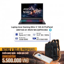 Laptop Acer Gaming Nitro V 16S AI ProPanel ANV16S-61-R9ZV NH.QXPSV.002