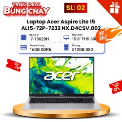 Laptop Acer Aspire Lite 15 AL15-72P-7232 NX.D4CSV.002