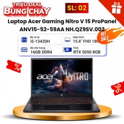 Laptop Acer Gaming Nitro V 15 ProPanel ANV15-52-59AA NH.QZ9SV.002