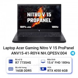 Laptop Acer Gaming Nitro V 15 ProPanel ANV15-41-R0Y4 NH.QPESV.004