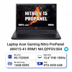 Laptop Acer Gaming Nitro ProPanel ANV15-41-R9M1 NH.QPFSV.004