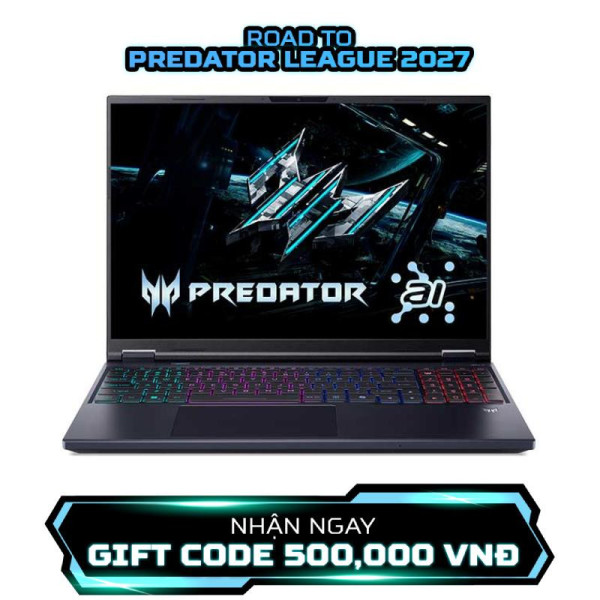 Laptop Acer Gaming Predator Helios Neo 16 AI PHN16-73-757W NH.QVQSV.001