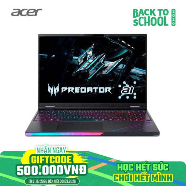 Laptop Gaming Acer Predator Helios 16 AI PH16-73-93HD NH.QW1SV.001