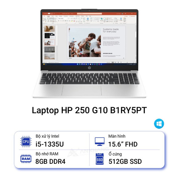 Laptop HP 250 G10 B1RY5PT