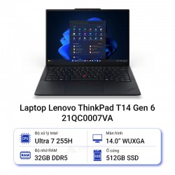 Laptop Lenovo ThinkPad T14 Gen 6 21QC0007VA