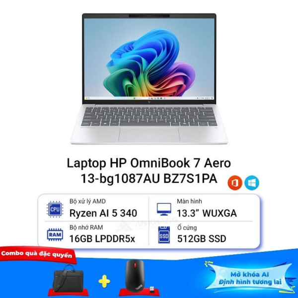 Laptop HP OmniBook 7 Aero 13-bg1087AU BZ7S1PA