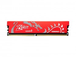 Ram PC Kingmax Zeus GLOH23F 16GB DDR4 3200MHz KMAXD416G3200HSR đỏ