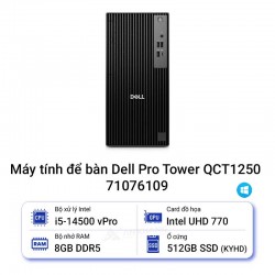 Máy tính để bàn Dell Pro Tower QCT1250 71076109 