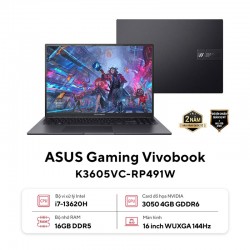Laptop ASUS Gaming Vivobook K3605VC-RP491W