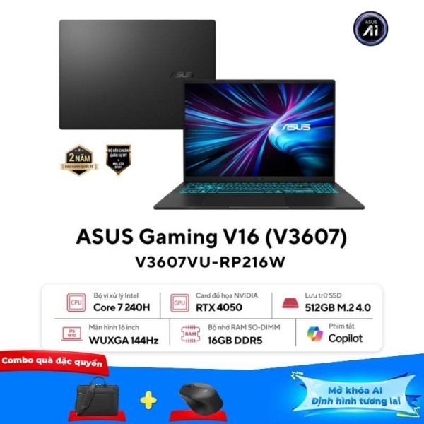 Laptop ASUS Gaming V16 V3607VU-RP216W