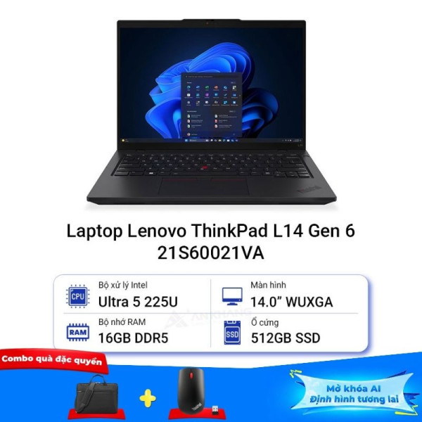 Laptop Lenovo ThinkPad L14 Gen 6 21S60021VA