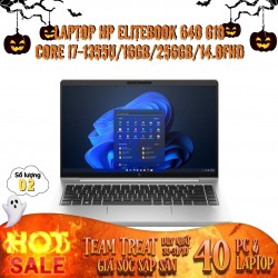 Laptop HP EliteBook 640 G10 Core i7-1355U/16GB/256GB/14.0FHD/W11Pro/Bạc