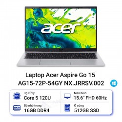 Laptop Acer Aspire Go 15 AG15-72P-54GY NX.JRRSV.002
