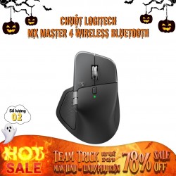 Chuột Logitech MX Master 4 Wireless Bluetooth Đen Graphite 910-007565