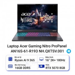 Laptop Acer Gaming Nitro ProPanel AN16S-61-R193 NH.QXTSV.001