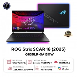 Laptop ASUS ROG Strix SCAR 18 G835LR-SA130W