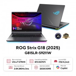 Laptop ASUS ROG Strix G18 G815LR-S9211W